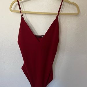 Maroon Bodysuit